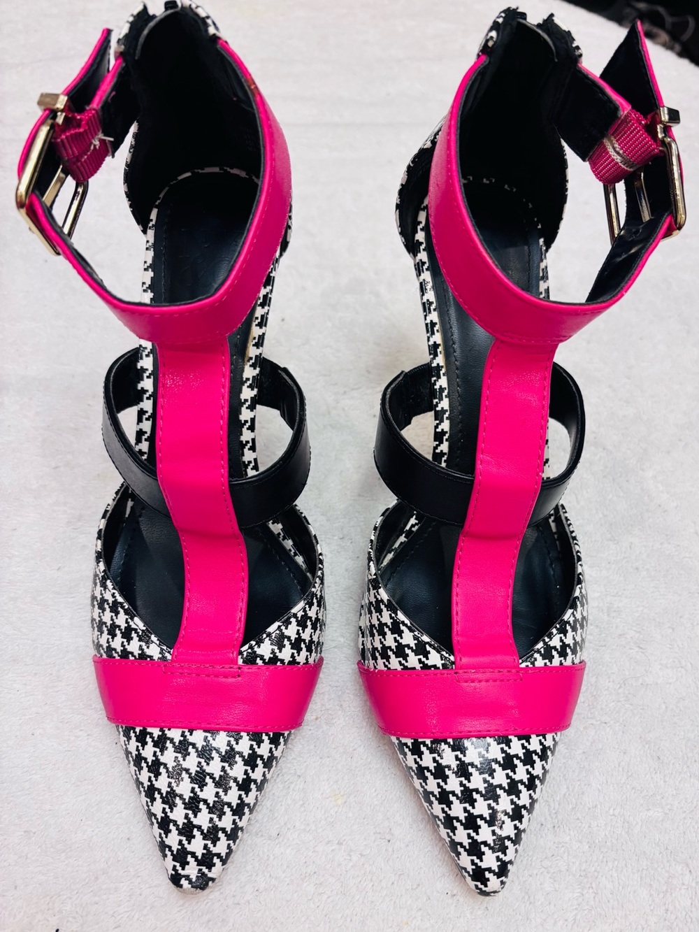 Stylish Heels By Anything But Monday /London- Size 6 - Heel 3.5 Inches- Box 20
